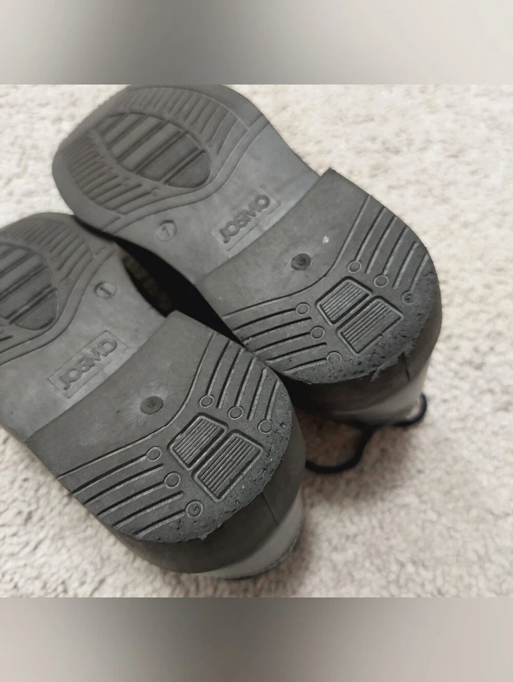 Josmo Boy's Dress Shoes Size 1 Black